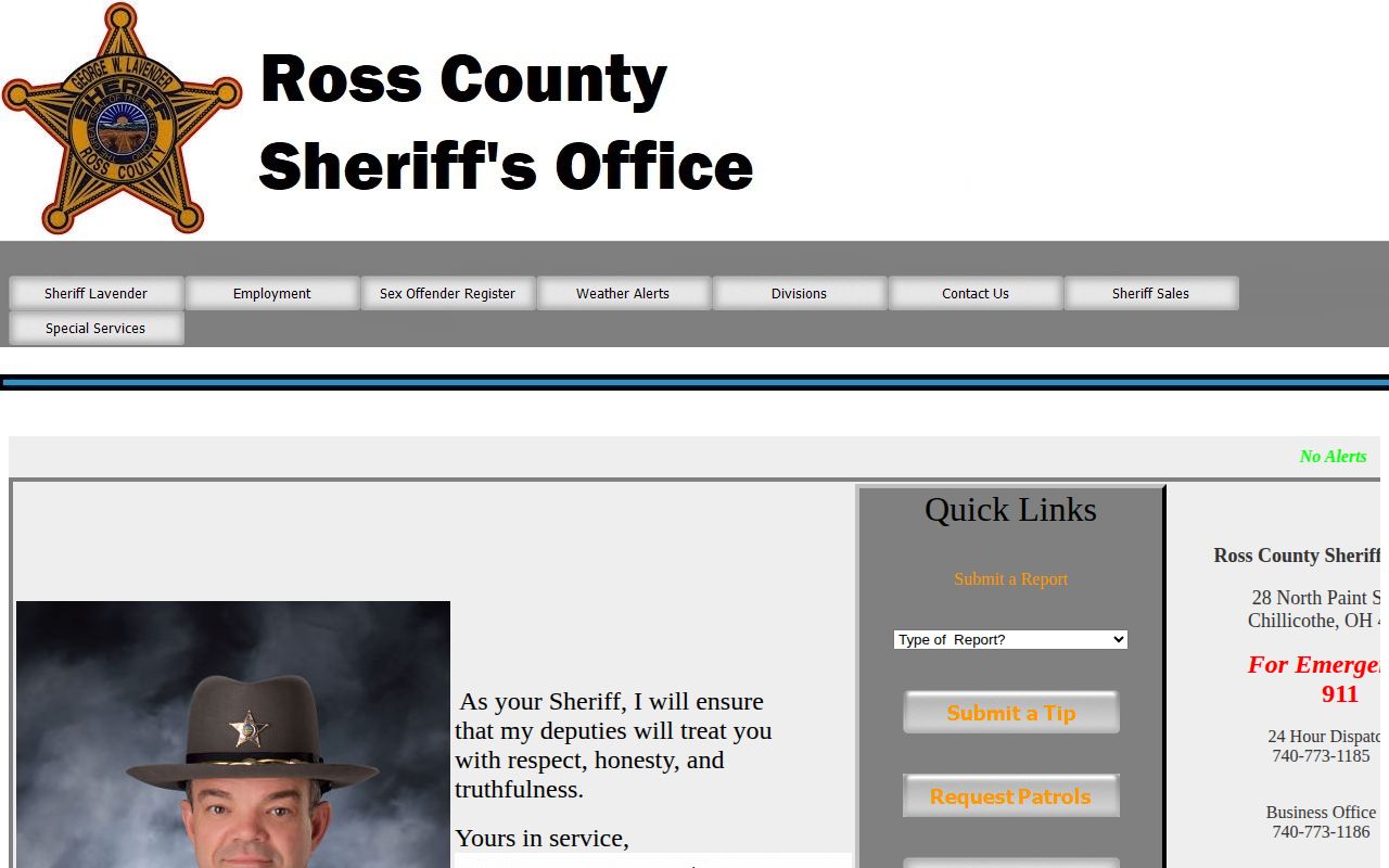 Ross County sheriff sources for released inmate booking photos